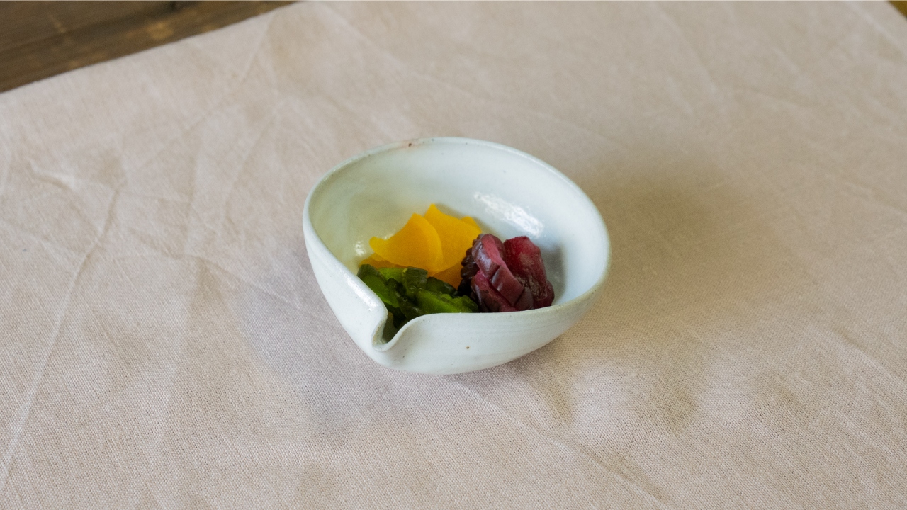 粉引片口豆鉢 – muny